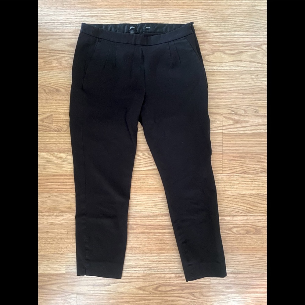 J. Crew Martie Crop pant in bi-stretch cotton